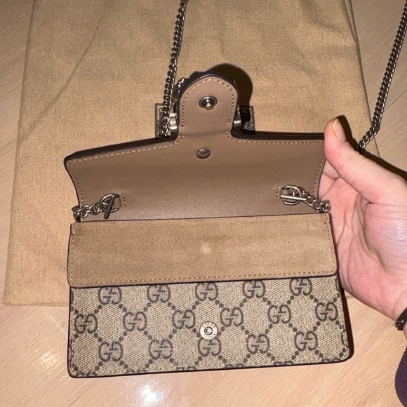 Gucci Super Mini Dionysus Monogram GG Supreme Bag - Picture 6 of 7